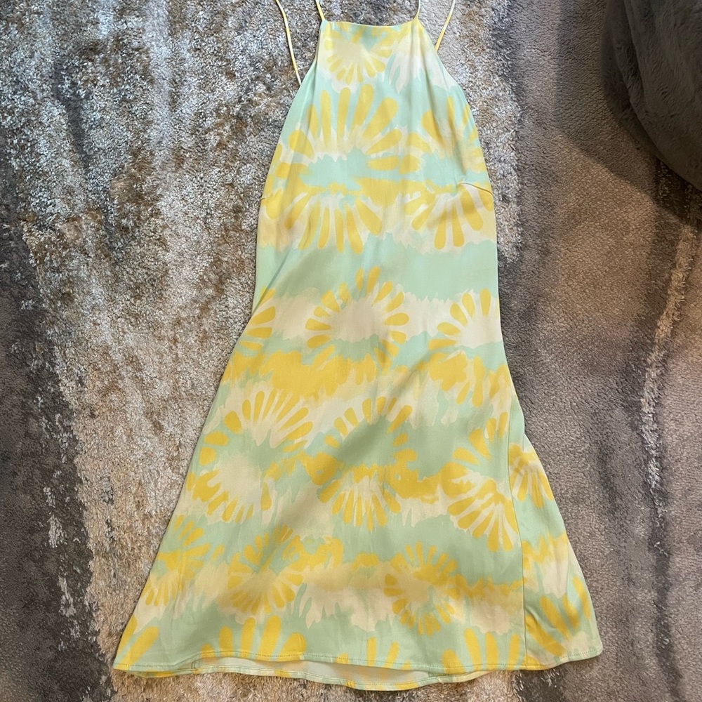 Zara halter dress